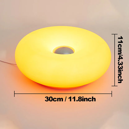 USB Rechargeable Dimmable Bauhuas Donut Lamp