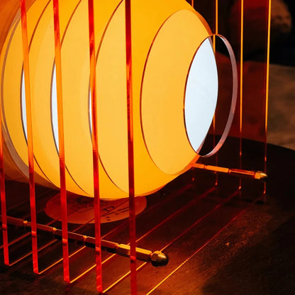 Rechargeable Layered Acrylic Table Lamp