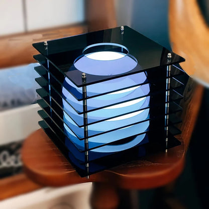 Rechargeable Layered Acrylic Table Lamp