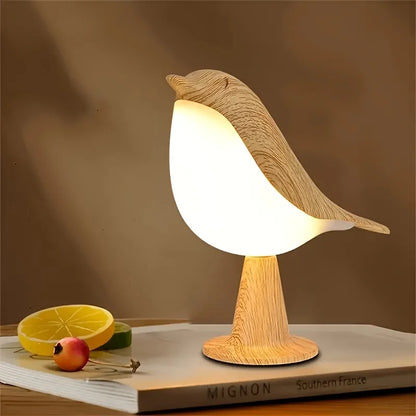 USB Rechargeable Dimmable LED Bird Night Light
