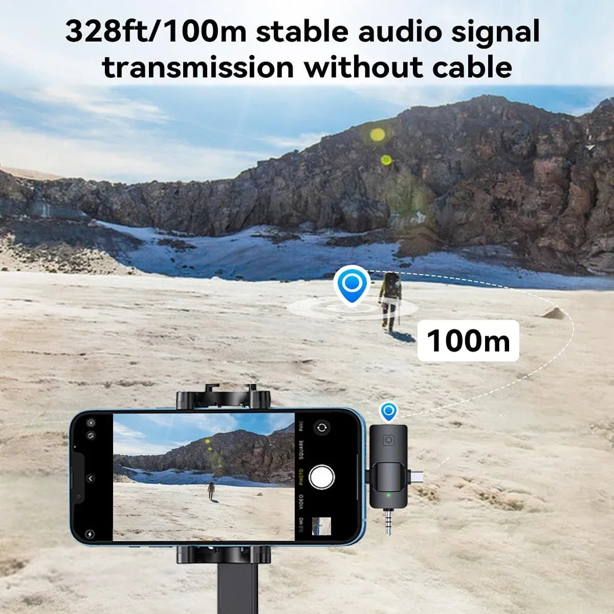 Noise Cancelling Universally Compatible Lavalier Microphone
