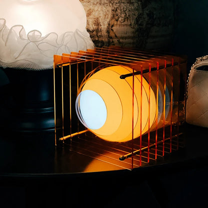 Rechargeable Layered Acrylic Table Lamp