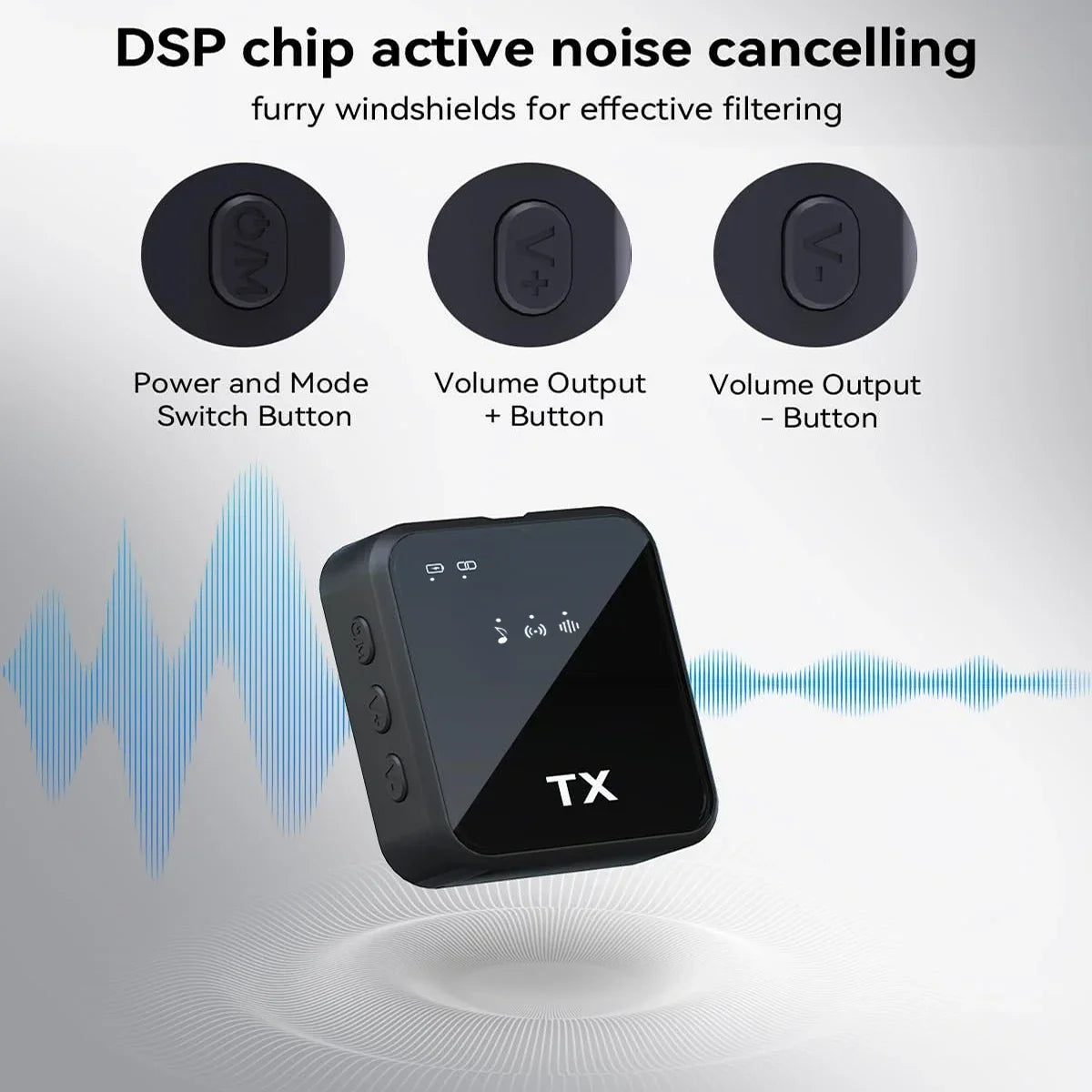 Noise Cancelling Universally Compatible Lavalier Microphone