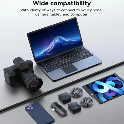 Noise Cancelling Universally Compatible Lavalier Microphone