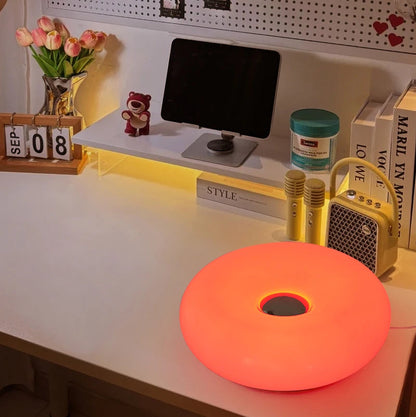USB Rechargeable Dimmable Bauhuas Donut Lamp