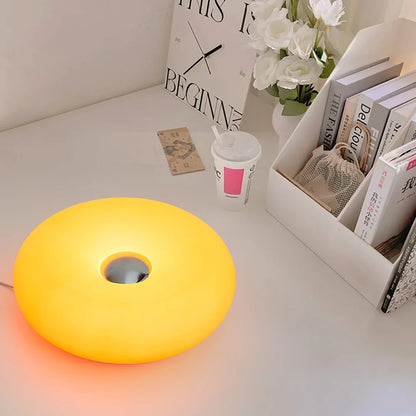 USB Rechargeable Dimmable Bauhuas Donut Lamp
