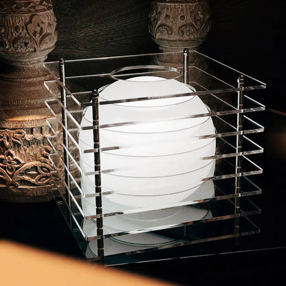 Rechargeable Layered Acrylic Table Lamp