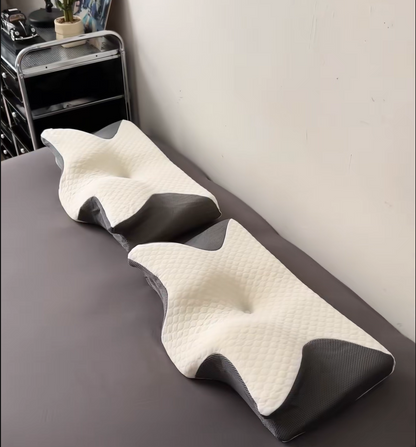 Ergonomic Memory Foam Neck Pillow