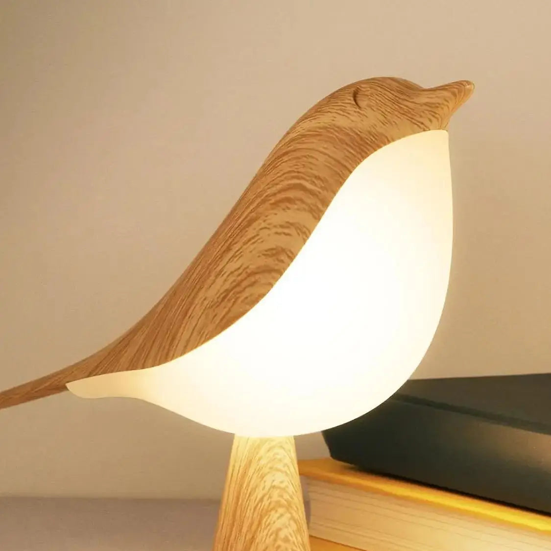 USB Rechargeable Dimmable LED Bird Night Light