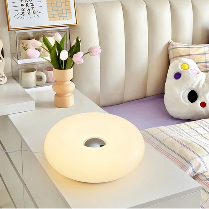 USB Rechargeable Dimmable Bauhuas Donut Lamp