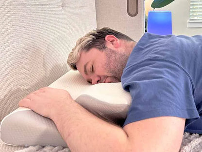 Ergonomic Memory Foam Neck Pillow