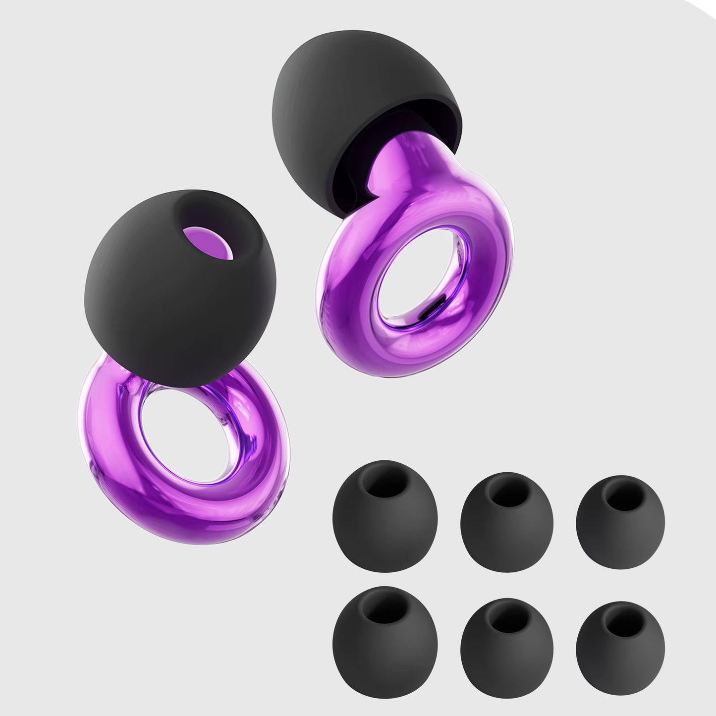Noise Reducing Reusable Ear Plugs